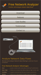 Mobile Screenshot of freenetworkanalyzer.com